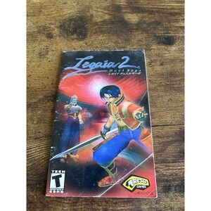 PlayStation 2 PS2 Legaia 2 Duel Saga Video Game Instruction Booklet NO GAME